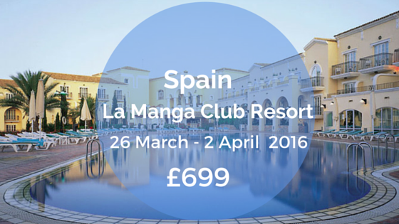 Greencard Golf Holidays La Manga Golf Holidays