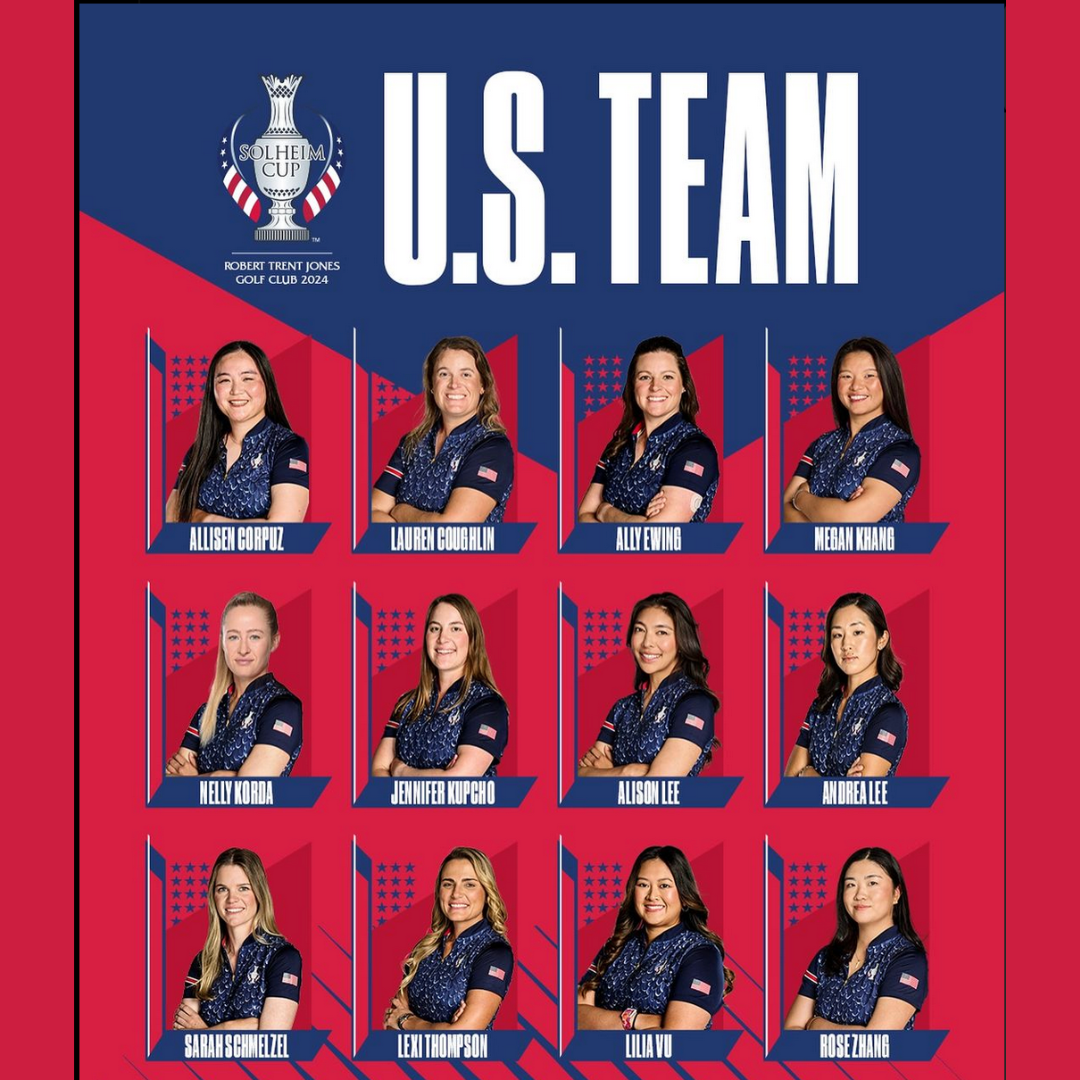 Solheim Cup 2024 Team USA SOLHEIM-CUP-2024-FACTS-TEAM-USA