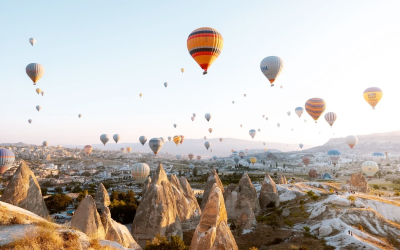 Hot Air Balloon Cappadocia golf-holidays-turkey-cappadocia-hot-air-balloons