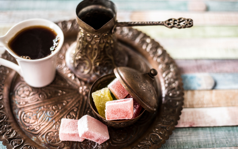 Turkish Coffee & Turkish Delight traditional-turkish-coffee