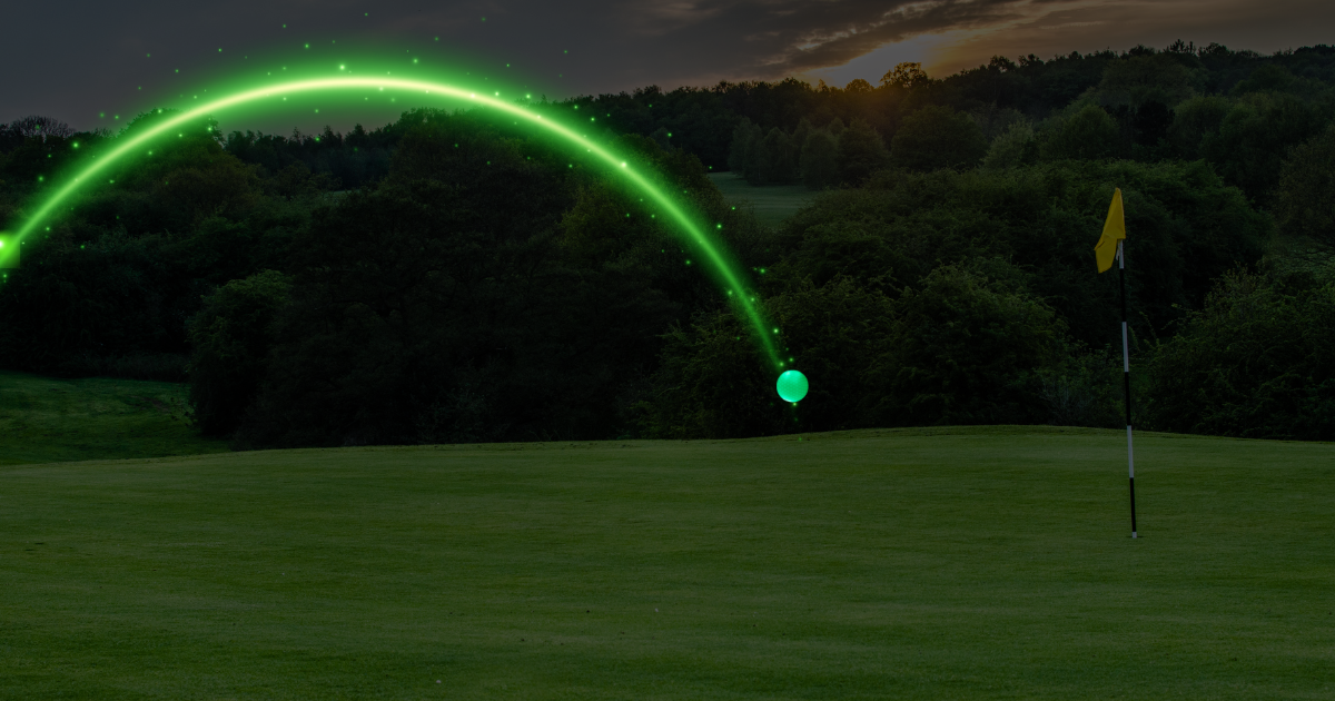 Glow-up Golf Balls Shot Best-gift-for-teenage-golfers-glow-up-golf-balls