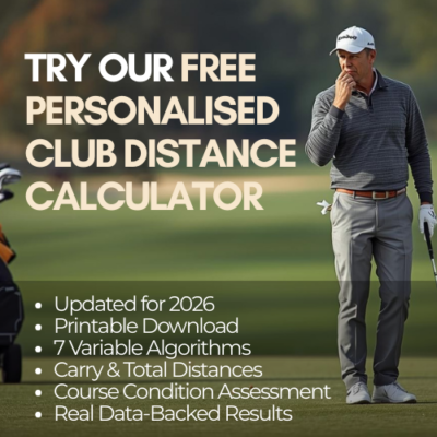 Personalised Golf Distance Chart for Seniors (60+) | 2026 Calculator