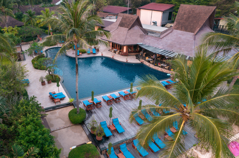 Bo Phut Resort Pool View Aerial golf-holidays-Thailand-2027